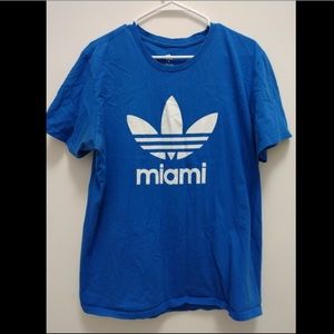 RARE Adidas + David Beckham Miami Tee - BLUE